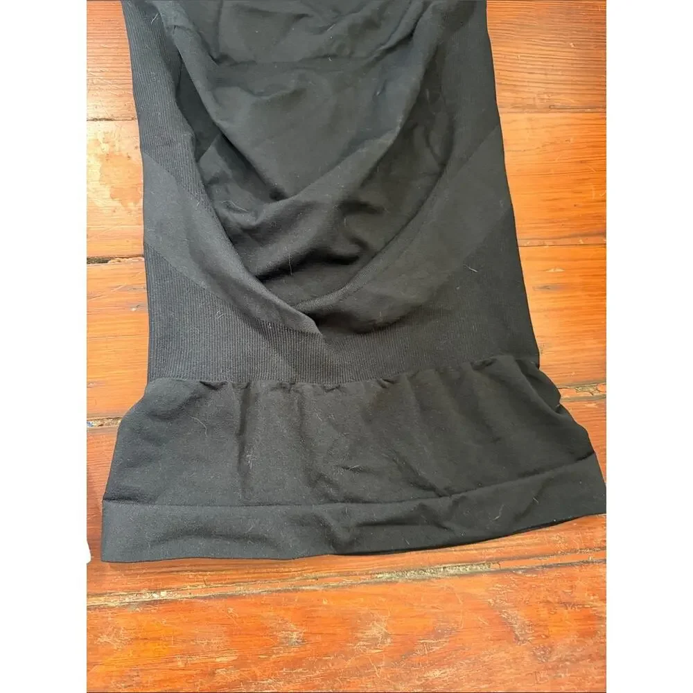 Blanqi maternity long line belly support stretch tank camisole set of 2 sz S